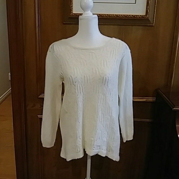 Sundance Sweaters - Sundance Cream Lambswool & Alpaca Sweater